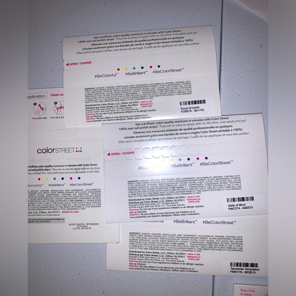 Color Street Nail Strips. Open2Offers 💅🤩 Sell as Bundle/Single $13ea - Picture 2 of 2